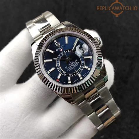 rolex sky dweller blue replica